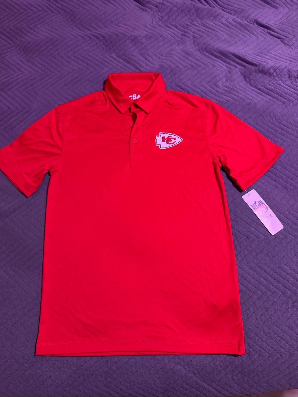 NWT Kansas City Chiefs NFL Polo Shirt